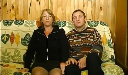 A pure amateur couple who wants a souvenir on video